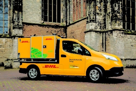 DHL Express innovatieve vervoersmiddelen