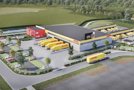 DHL Express Nieuwe Warehouse Roeselare