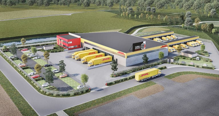 DHL Express Nieuwe Warehouse Roeselare