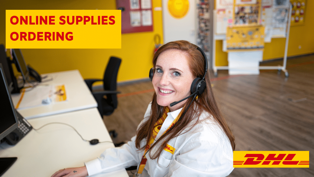 Online supplies ordering OSO DHL Express Belgium